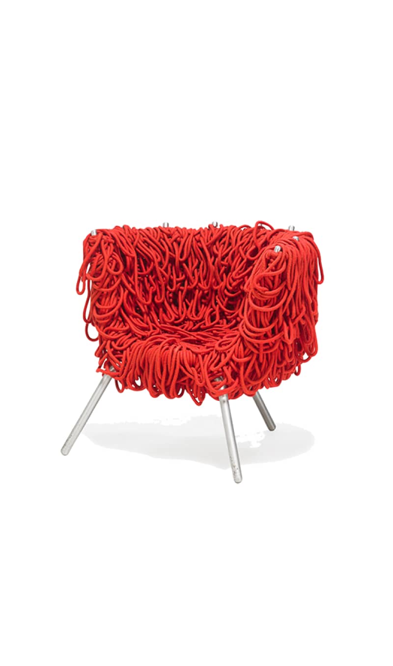 Vermelha Chair by Fernando and Humberto Campana